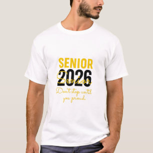 Senior Class of 2026 Retro Graduation T-Shirt