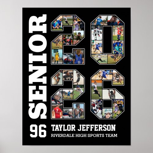 Senior Class of 2026 Sports Team Photo Collage