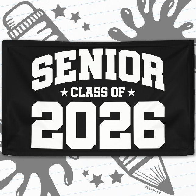 Senior Class of 2026 Varsity Graduation Quote Banner (Creator Uploaded)