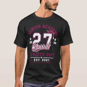 Senior Class of 2027 Boys Design T-Shirt