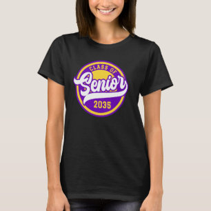 Senior Class Of 2035 High School College Senior Te T-Shirt