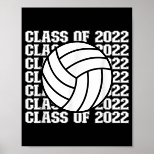 Senior Class of Volleyball Poster