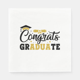 Senior Congrats Graduate Napkins