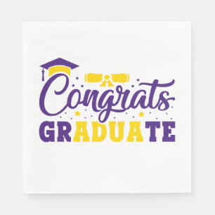 Senior Congrats Graduate Napkins