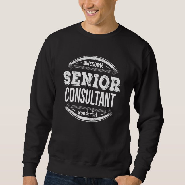 Senior Consultant Sweatshirt (Front)