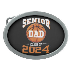 Senior Dad Class of 2024 Belt Buckle
