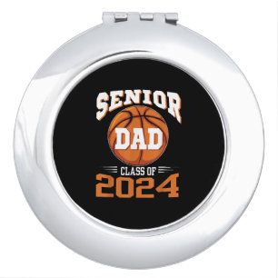 Senior Dad Class of 2024 Compact Mirror