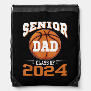 Senior Dad Class of 2024 Drawstring Bag