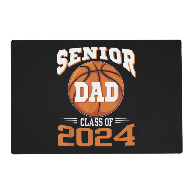 Senior Dad Class of 2024 Placemat (Front)
