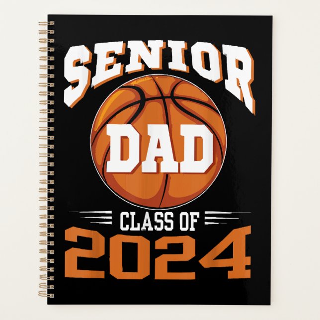 Senior Dad Class of 2024 Planner (Front)