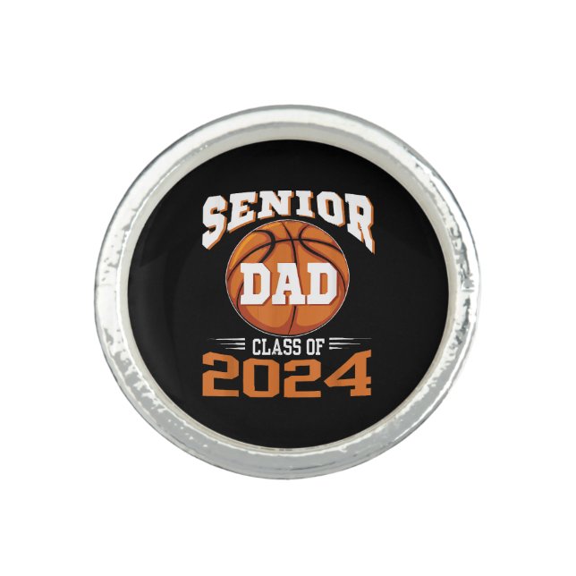 Senior Dad Class of 2024 Ring (Front)