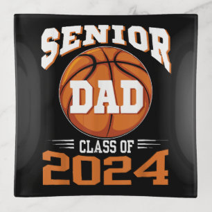 Senior Dad Class of 2024 Trinket Tray
