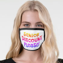 Senior Discount Face Mask