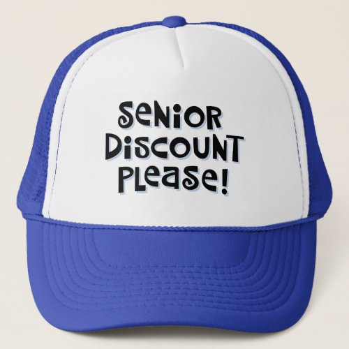 Senior Discount Trucker Hat