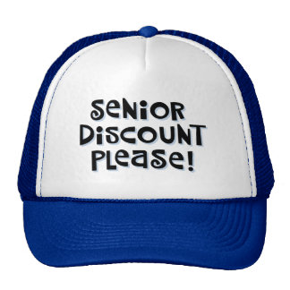 Senior Discount Trucker Hat