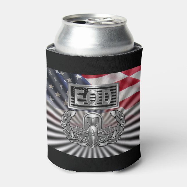 “Senior EOD” Commemorative Gift Can Cooler (Can Front)