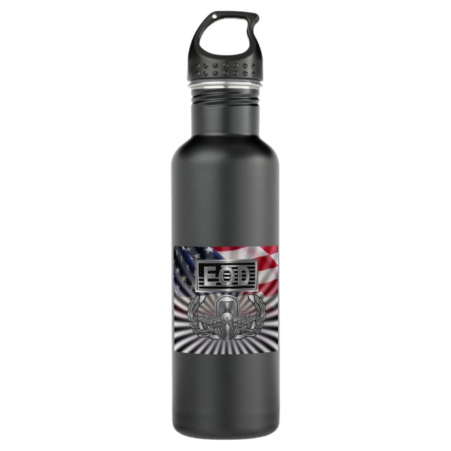 “Senior EOD” Commemorative Gift Stainless Steel Water Bottle (Front)