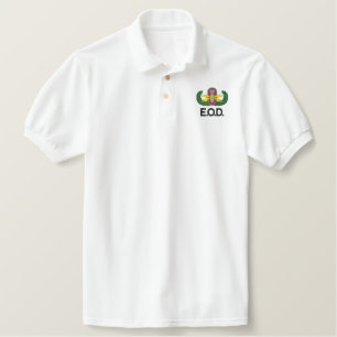 Senior EOD Embroidered Polo Shirt