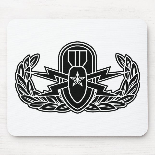 Senior EOD stencil Mouse Pad (Front)