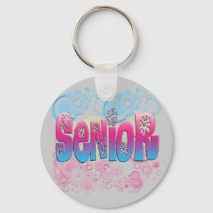 Senior - Flowers 2 Keychain