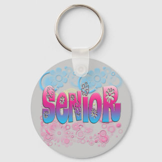 Senior - Flowers 2 Keychain