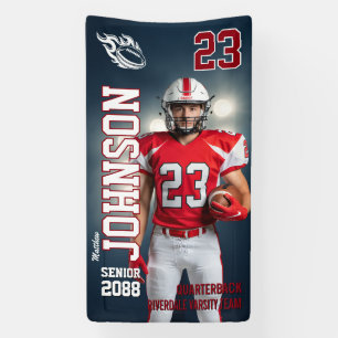 Senior Football Homecoming Game Sports Photo Banner