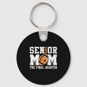 Senior Football Mom Football Mama Game Day Cl Of 2 Keychain