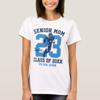 Senior Football Mom Graduate Custom Sports Team