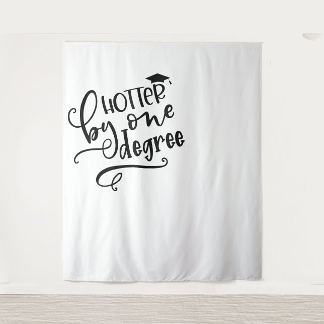 Senior Fun | Hotter by One Degree Photo Backdrop (Front)