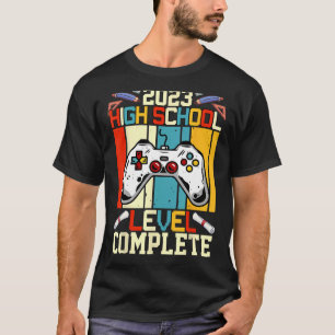Senior Gamer 2023 High School Level Complete 2023  T-Shirt