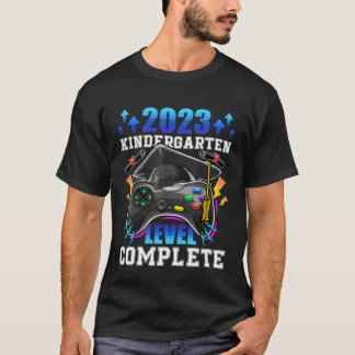 Senior Gamer 2023 Kindergarten Level Complete 2023 T-Shirt