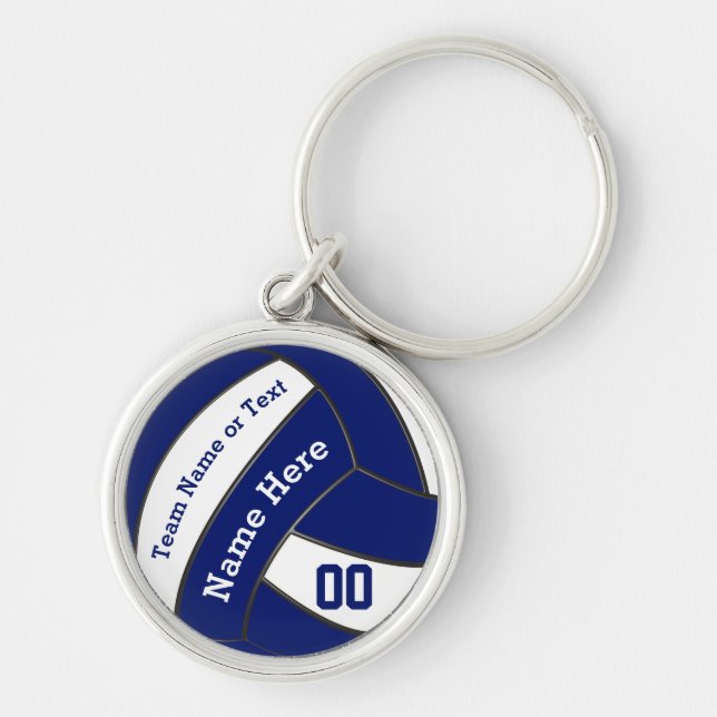 Senior Gifts for Volleyball Players, Volleyball Keychain (Front)