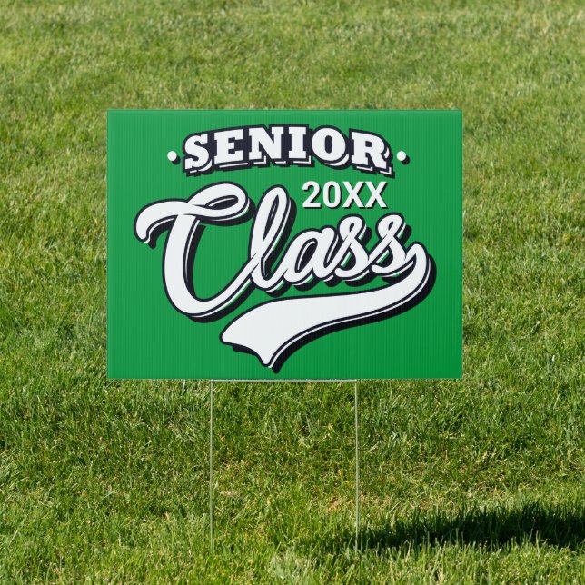 Senior Graduating Class | Add Year Sign (Insitu)