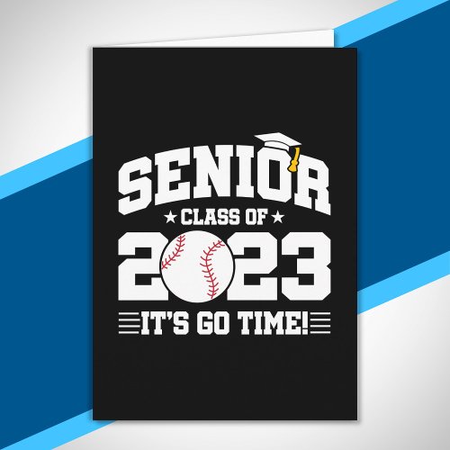 Senior Graduation _ Baseball Team _ Class of 2023 Card