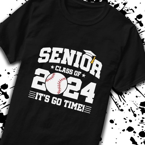 Senior Graduation _ Baseball Team _ Class of 2024 T_Shirt