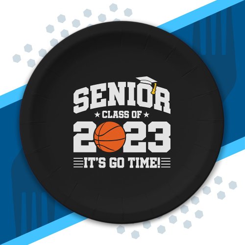 Senior Graduation _ Basketball _ Class of 2023 Paper Plates