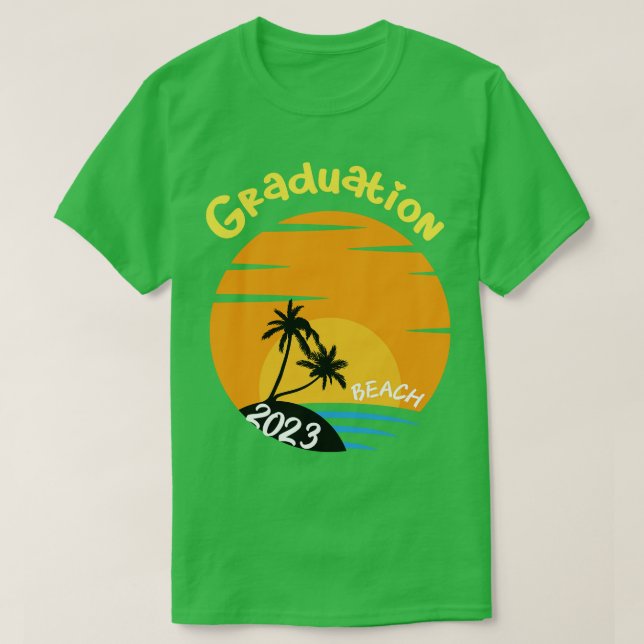Senior Graduation Beach Trip 2023 Grab Beach Trip  T-Shirt (Design Front)
