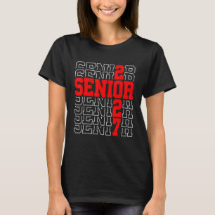 Senior Graduation Boys Girls Class Of 2027 Senior T-Shirt