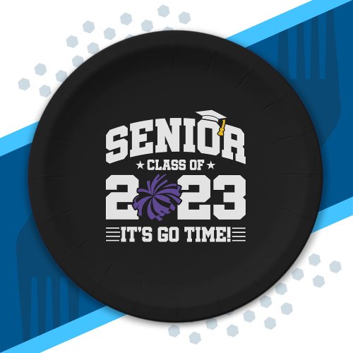 Senior Graduation _ Cheerleading _ Class of 2023 Paper Plates