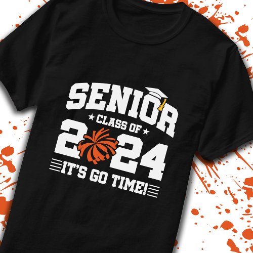 Senior Graduation _ Cheerleading _ Class of 2024 T_Shirt