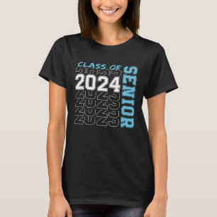 Senior Graduation Class of 2024, Cute Senior 2024 T-Shirt
