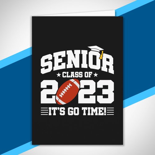 Senior Graduation _ Football Team _ Class of 2023 Card