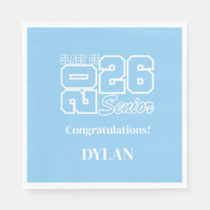 Senior Graduation Paper Napkins