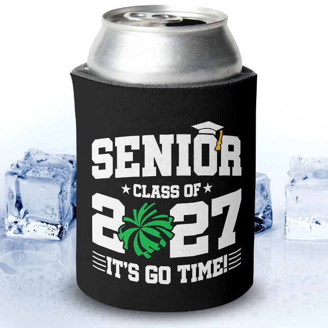 Senior Graduation Quote Cheer Squad Class of 2027 Can Cooler (Creator Uploaded)