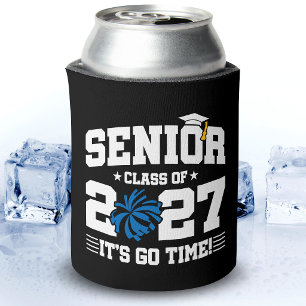 Senior Graduation Quote Cheerleader Class of 2027 Can Cooler
