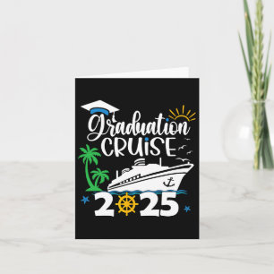 Senior Graduation Trip Cruise 2025 Aw Ship Party C Card