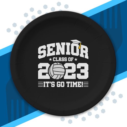 Senior Graduation _ Volleyball Team _ Senior 2023 Paper Plates