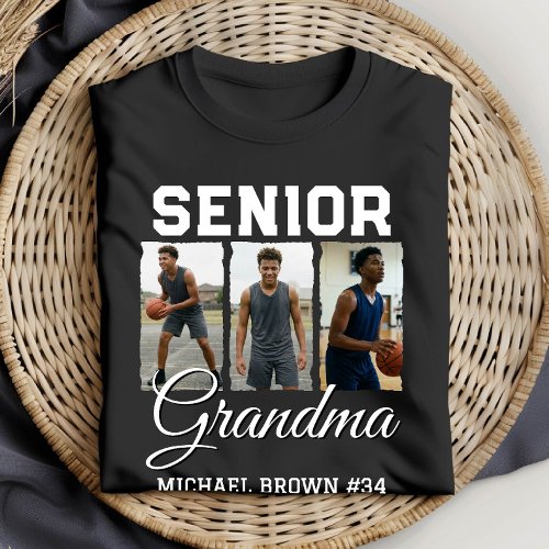 Senior Grandma Basketball Photo Collage Custom