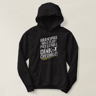 Senior Humor Pickleball Hoodie