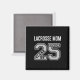 Senior Lacrosse Mom 2025 Lacrosse Mom Senior Cl Magnet Zazzle